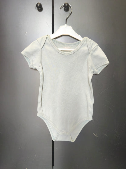 Body vert pastel Verbaudet 24 mois - manches courtes ref 115