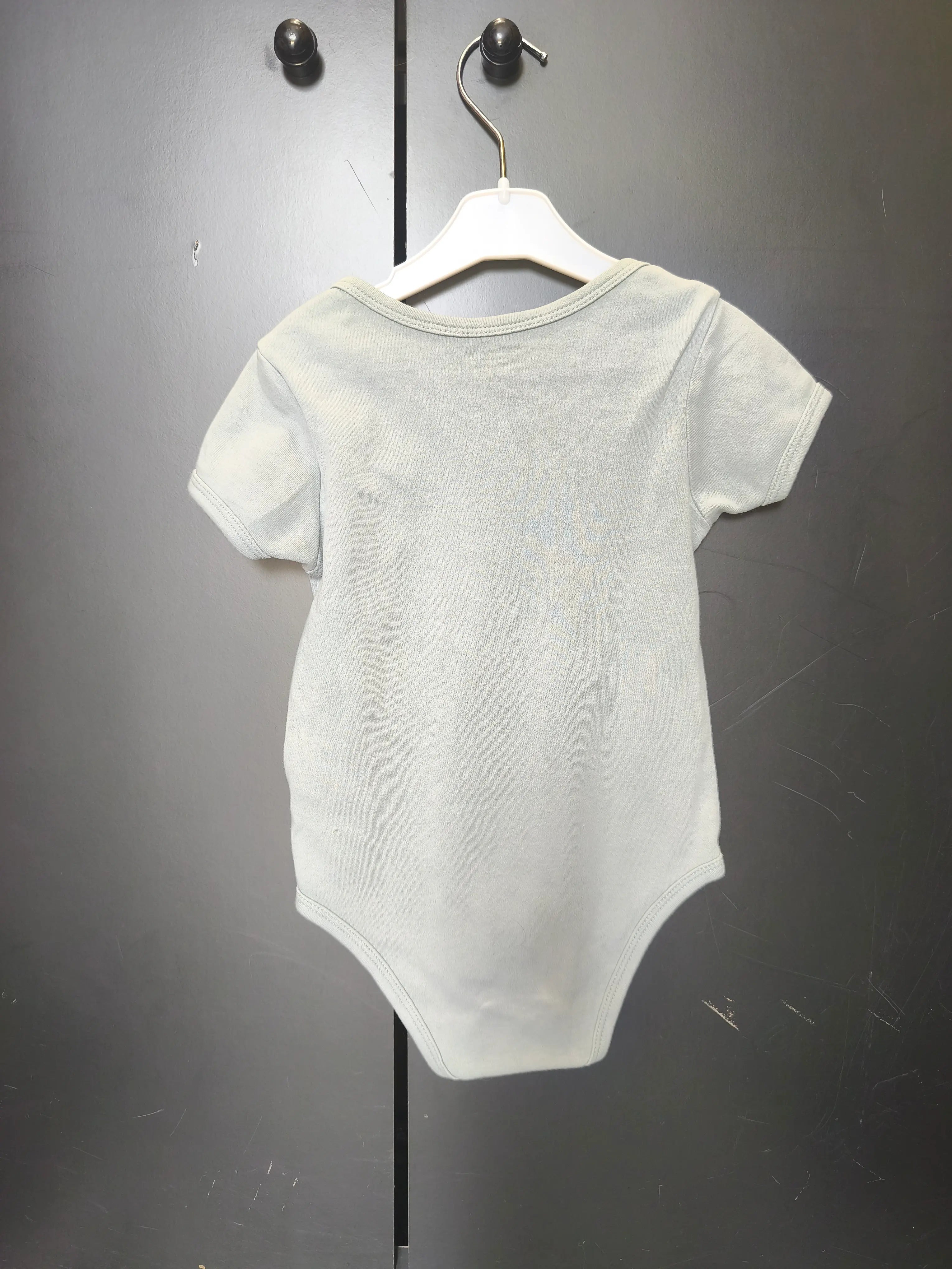 Body vert pastel Verbaudet 24 mois - manches courtes