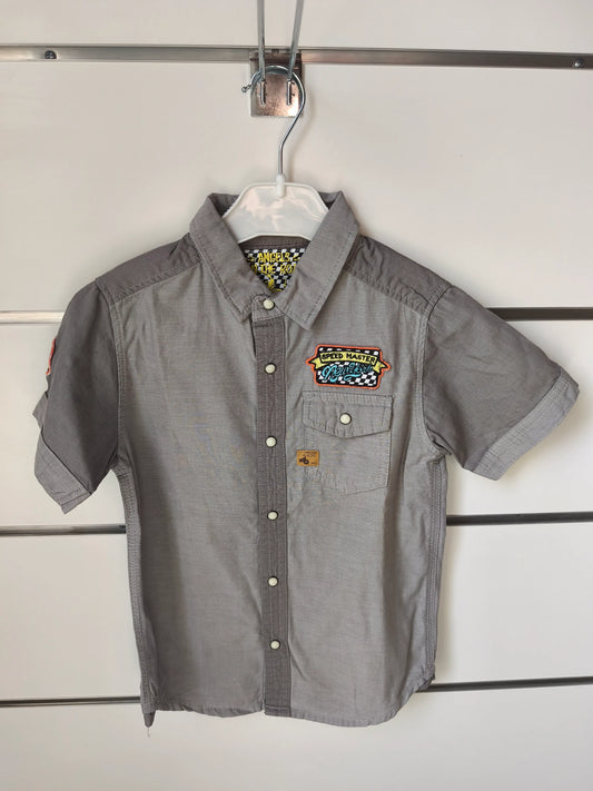 Chemise Kaki Gris - 5 ans ref 486