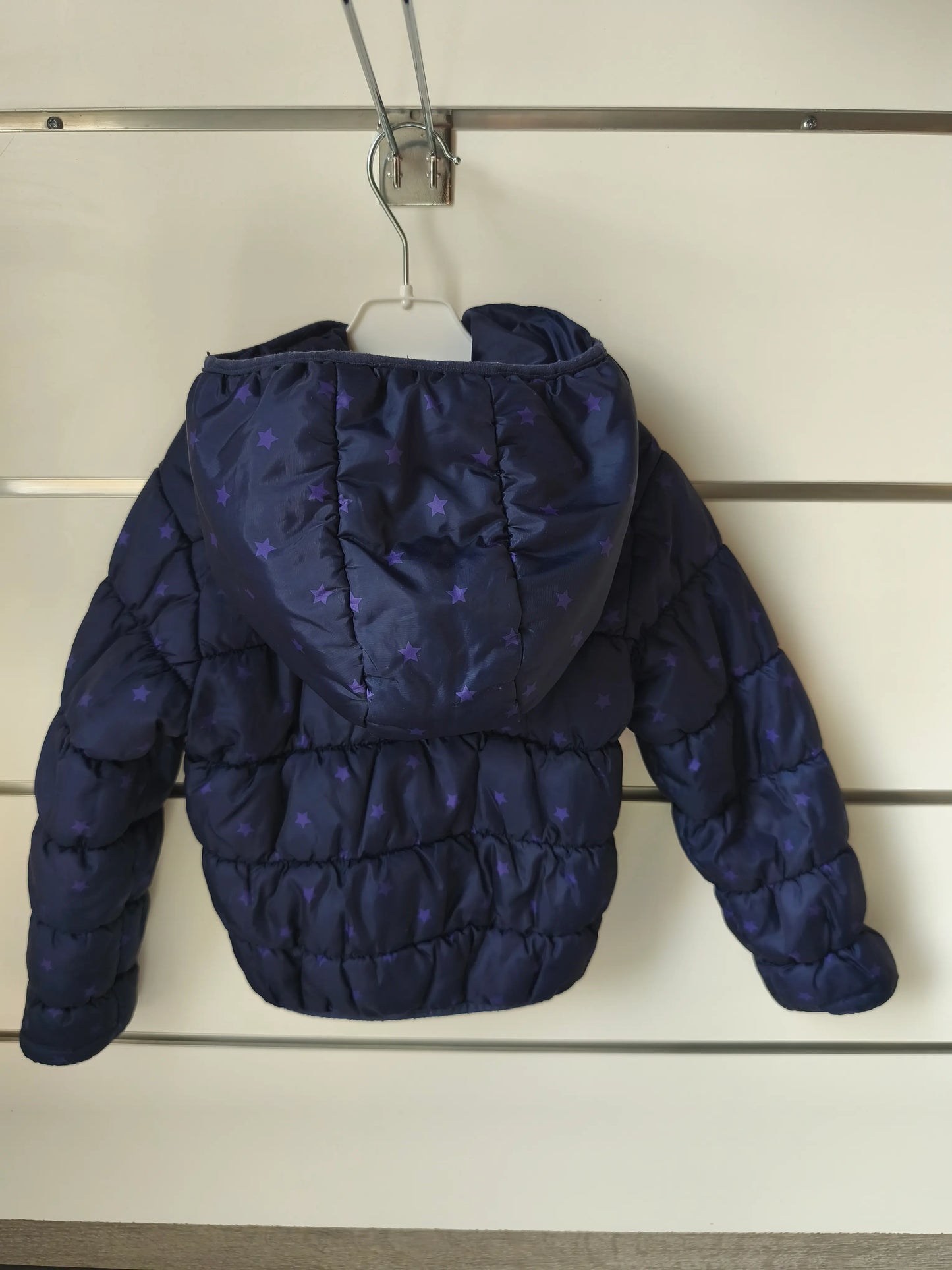 Doudoune Bleu Nuit “Étoile Violette” 5 ans ref 621