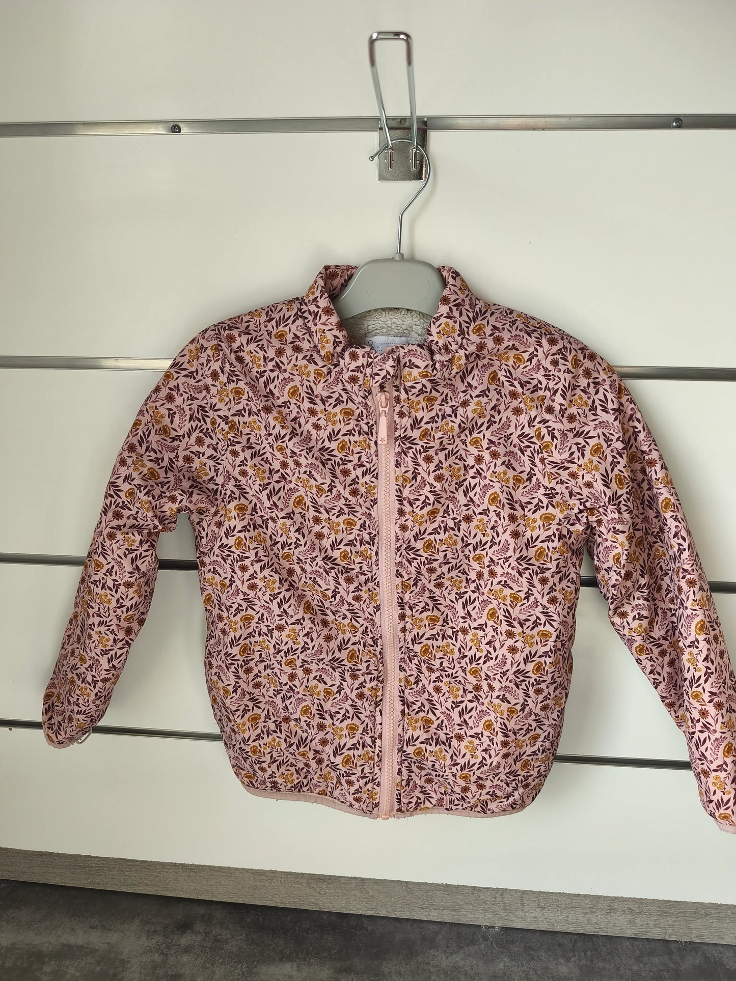 Doudoune Fine Motif Floral 8 ans ref 622