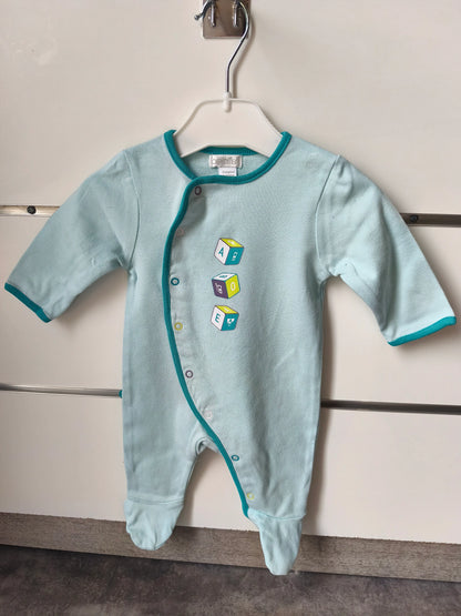 Grenouillère cube 1 mois ref 677