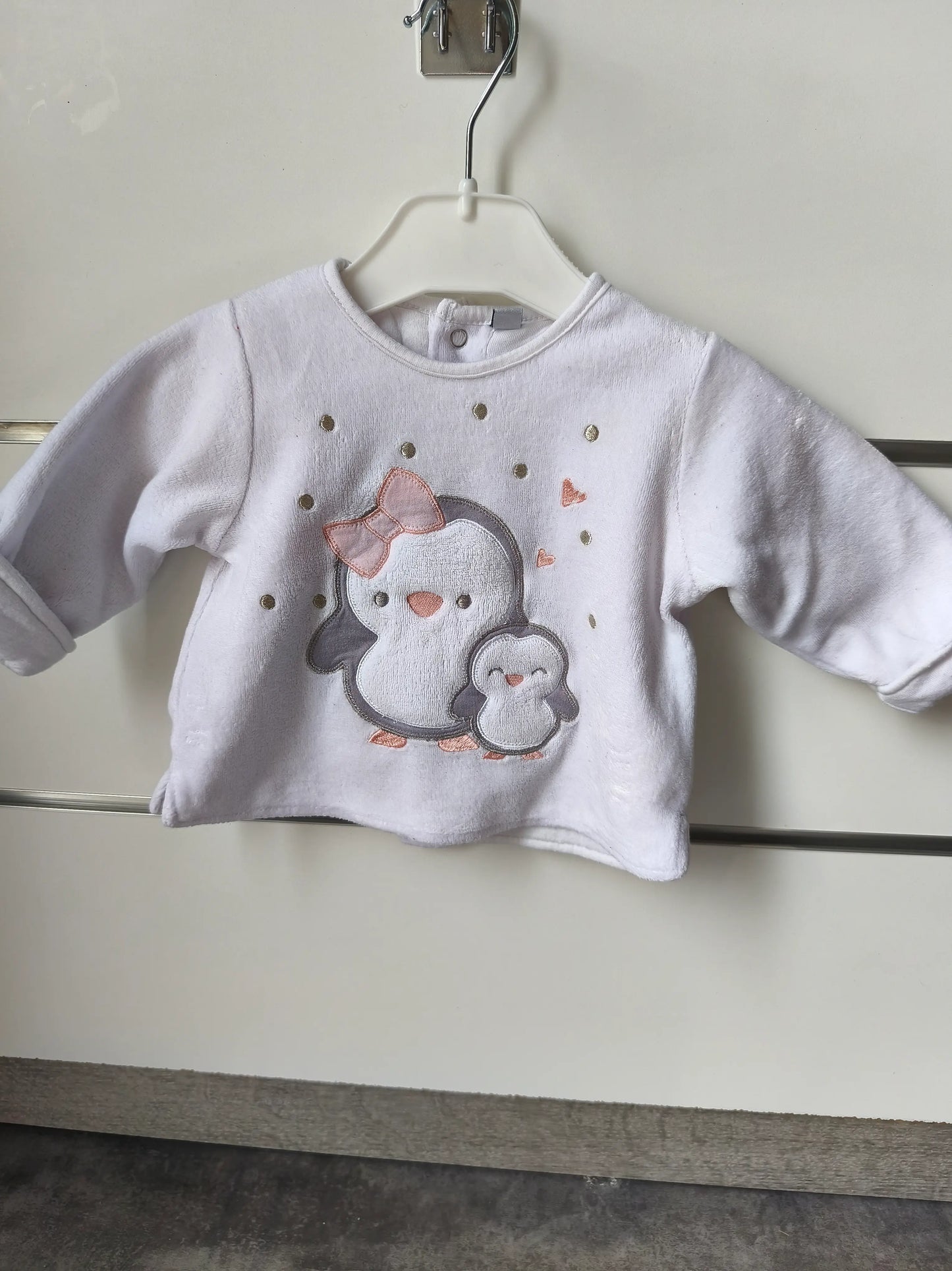 Haut de Pyjama Hiver 3 mois ref 675