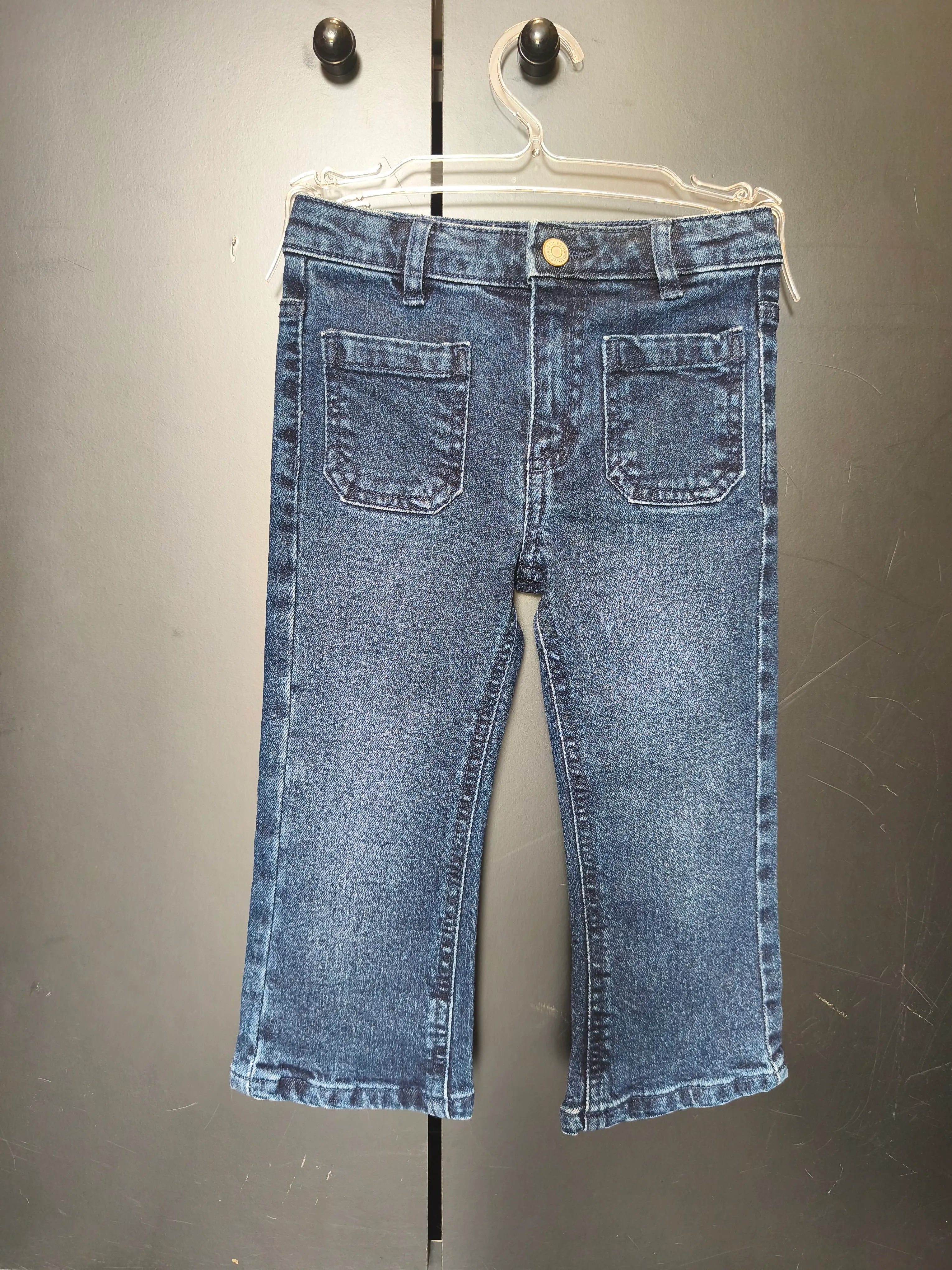 Jean bleu pattes d'eph Verbaudet 3 ans – Style vintage et confort