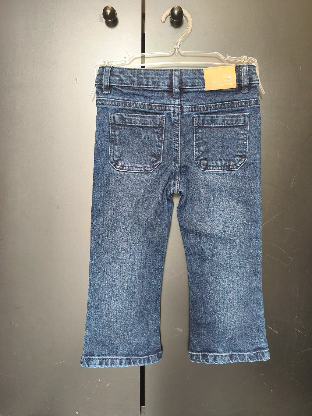 Jean bleu pattes d'eph Verbaudet 3 ans – Style vintage et confort