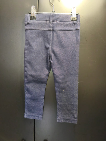 Legging Imitation Jean Bleu Foncé – Tissaia 18 mois ref 400