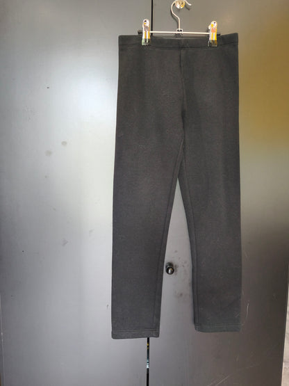 Legging molletonné noir – Tissaia – 8 ans ref 162