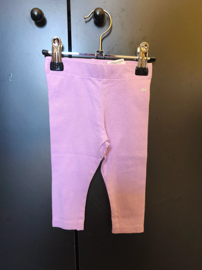 Legging Violet avec Nœud Argenté – 6 Mois ref 231