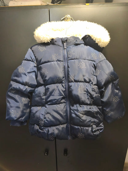 Manteau Hiver Bleu Nuit – Orchestra 18 mois ref 390