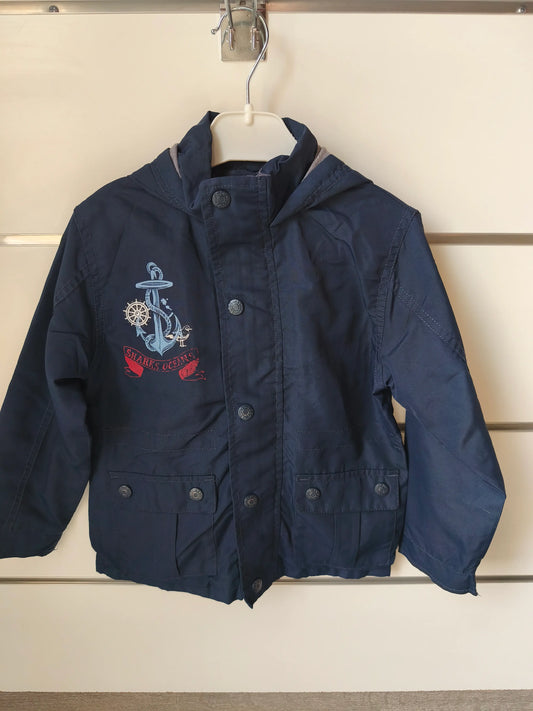 Manteau Bleu Nuit - 5 ans ref 487