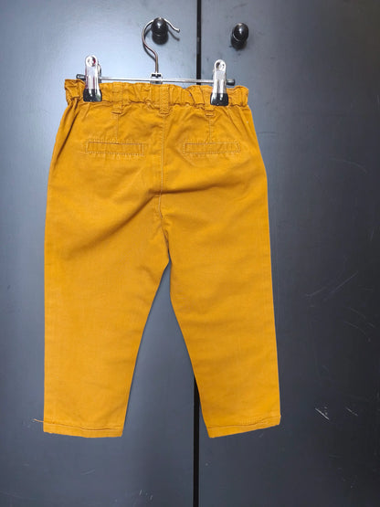 Pantalon chino Kiabi 18 mois - Poches avant, bouton simple & élastique intérieur ref 38