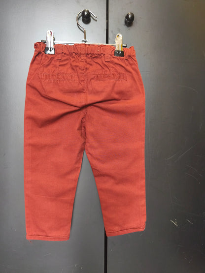 Pantalon chino Kiabi 18 mois - Poches avant, bouton simple & élastique intérieur ref 116