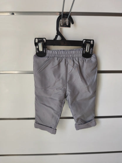 Pantalon Gris Doublé - 3 mois ref 466