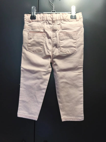Pantalon Jean Rose Coupe Droite – Orchestra 18 mois