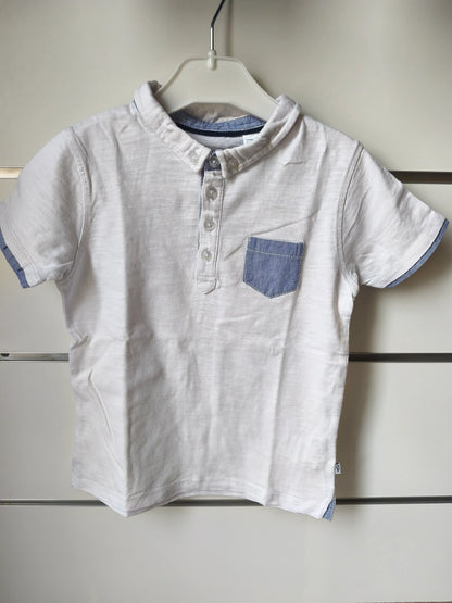 Polo Blanc 6 ans ref 637