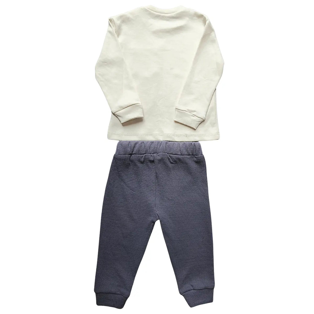 Pull léopard “Go Wild” & pantalon noir assorti