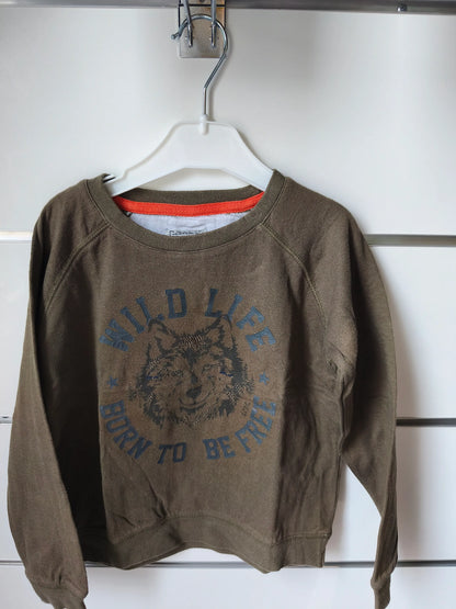 Pull Fin Kaki 6 ans ref 643