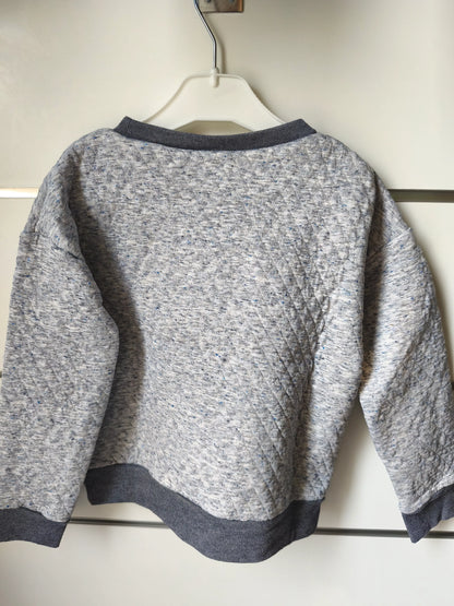Pull Gris “Monsieur” 6 ans ref 649