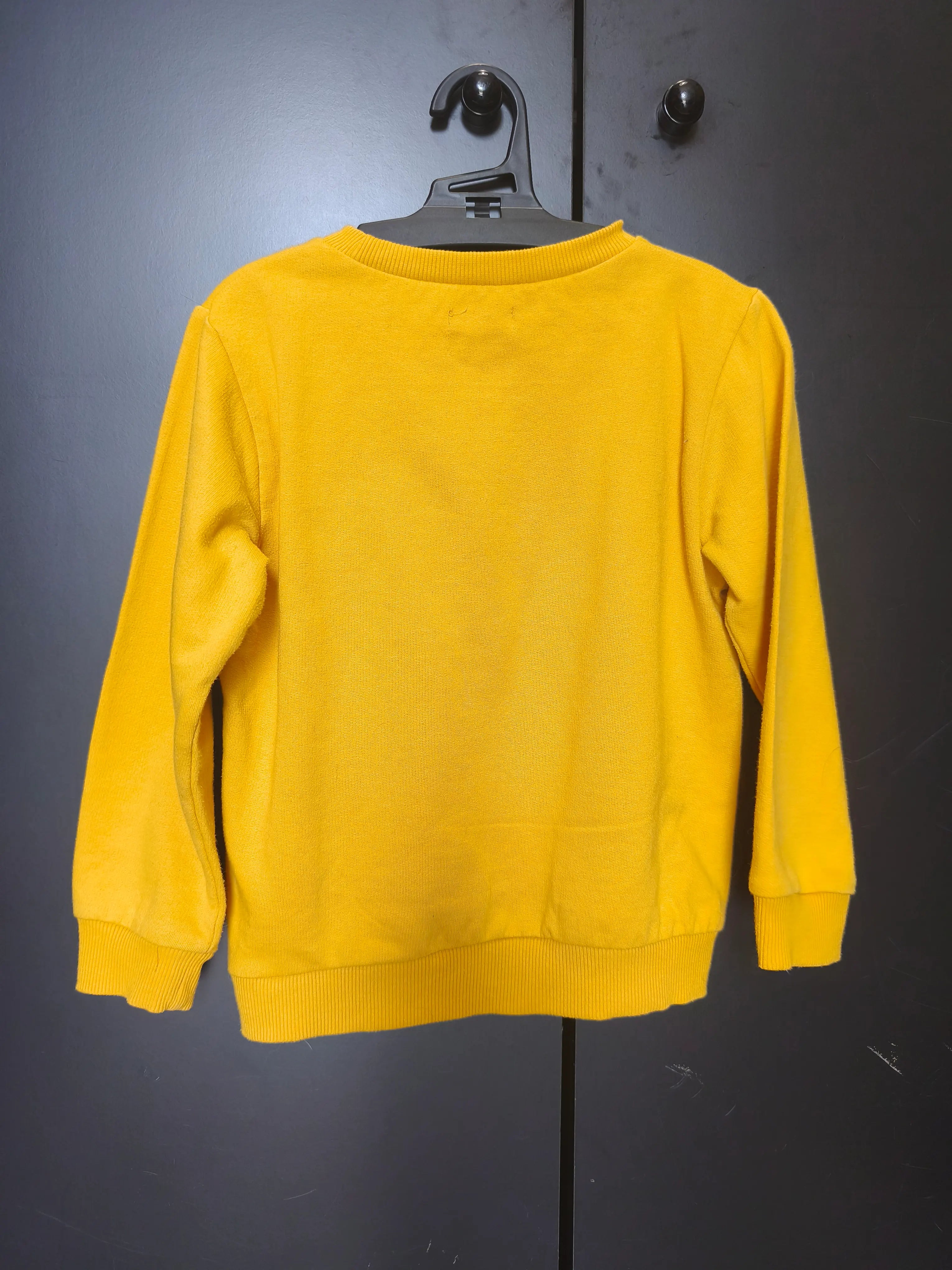 Pull Gemo 3 ans - Moutarde "Racetrack" avec voiture de course