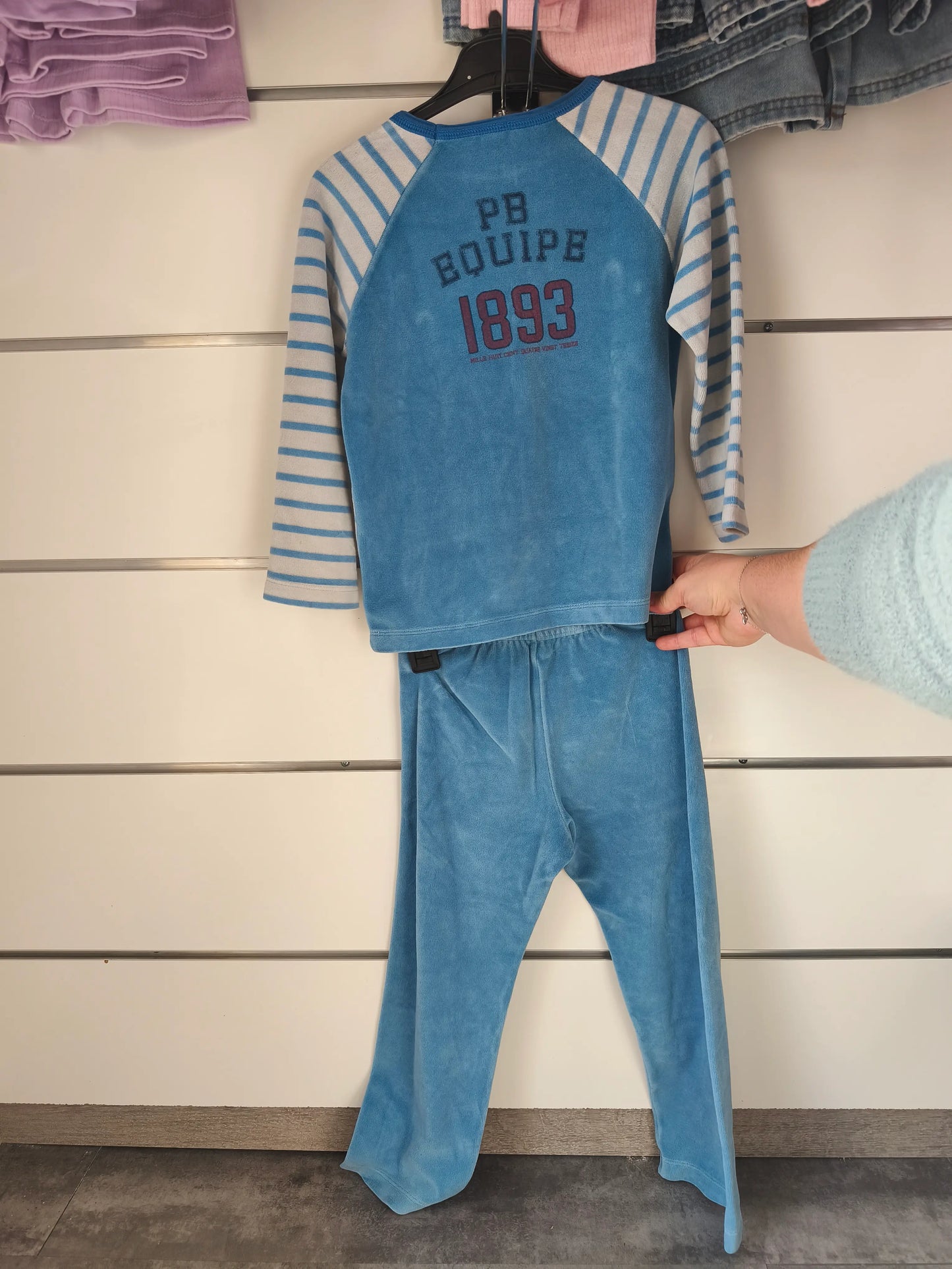 Pyjama Bleu et Blanc - 5 ans ref 479