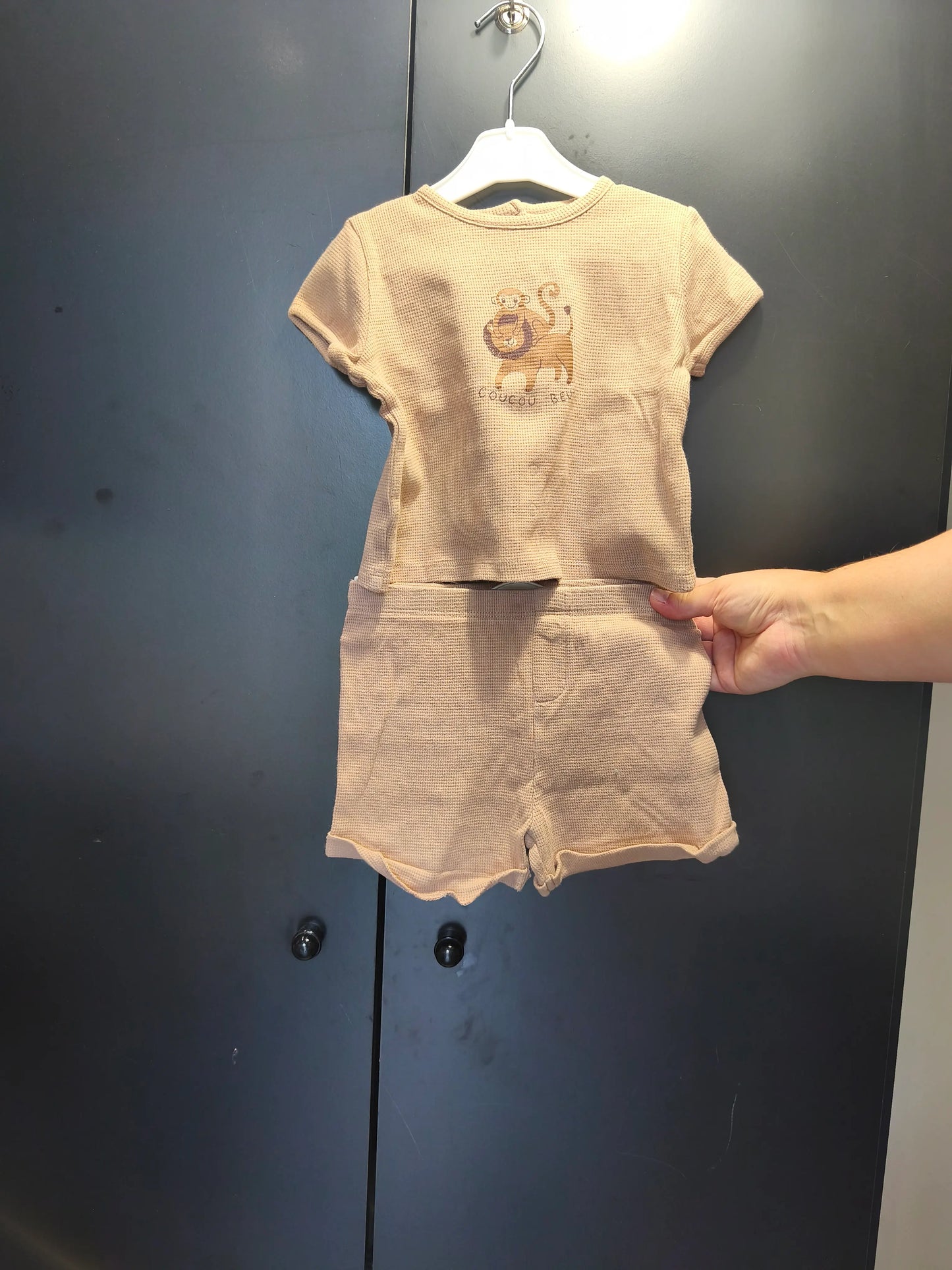 Pyjama 2 Pièces "Coucou Beuh" – 18 mois ref 387