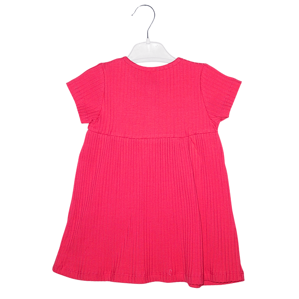 Robe Fille Grenade à Boutons – Manches Courtes, Plissée Little Stars