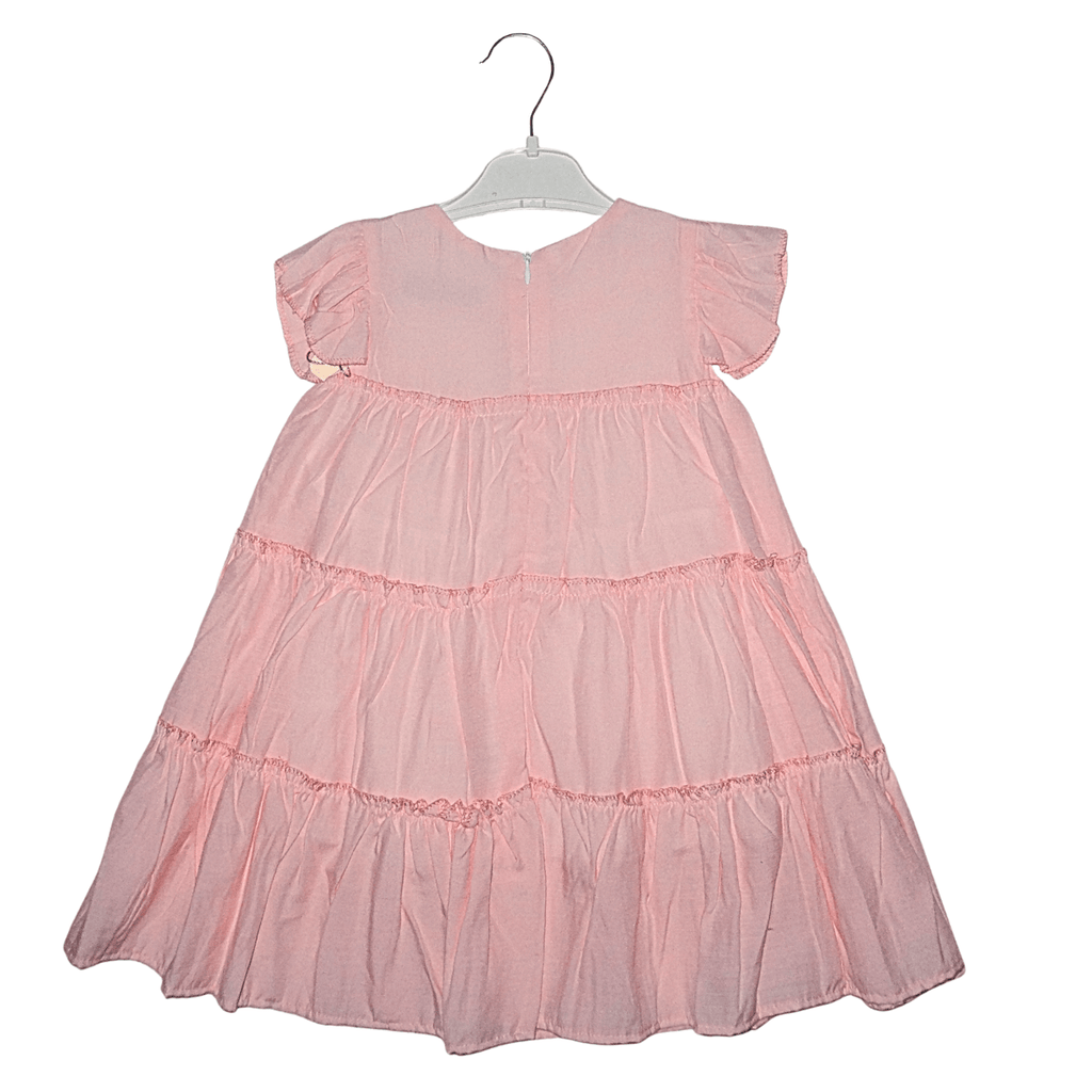 Robe longue rose pastel pour fille – Élégance et confort au quotidien Little Stars