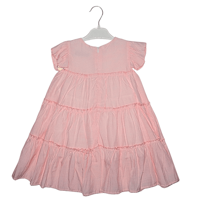 Robe longue rose pastel pour fille – Élégance et confort au quotidien Little Stars