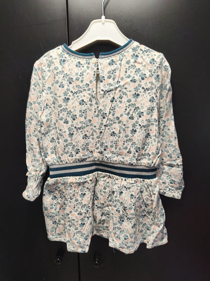 Robe Fluide Blanche – 3 Ans ref 585