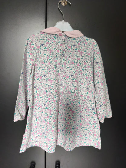 Robe légère manches longues imprimé Liberty – Sergent Major 24 mois ref 421