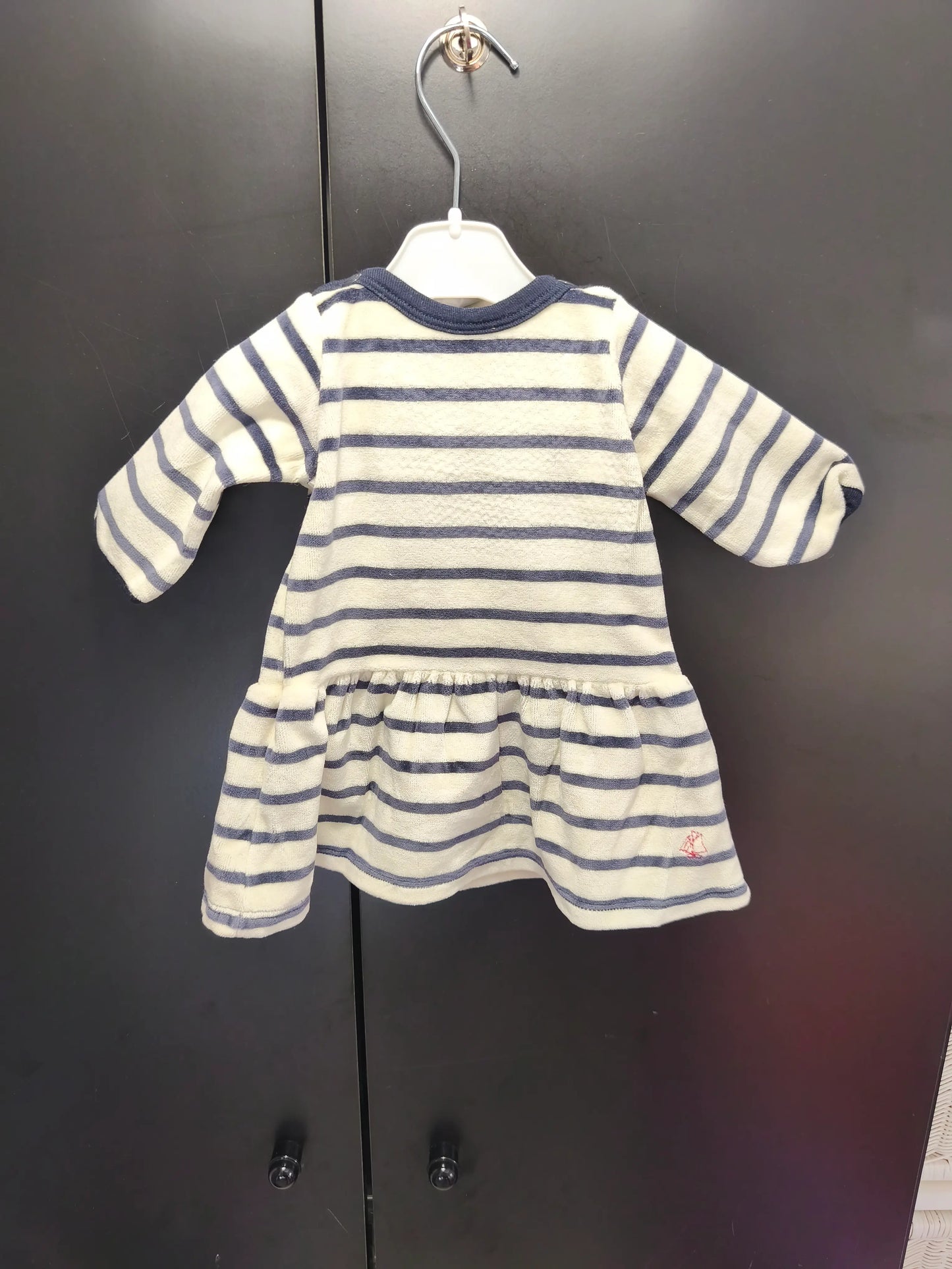 Robe Marinière Velours – 3 mois ref 607