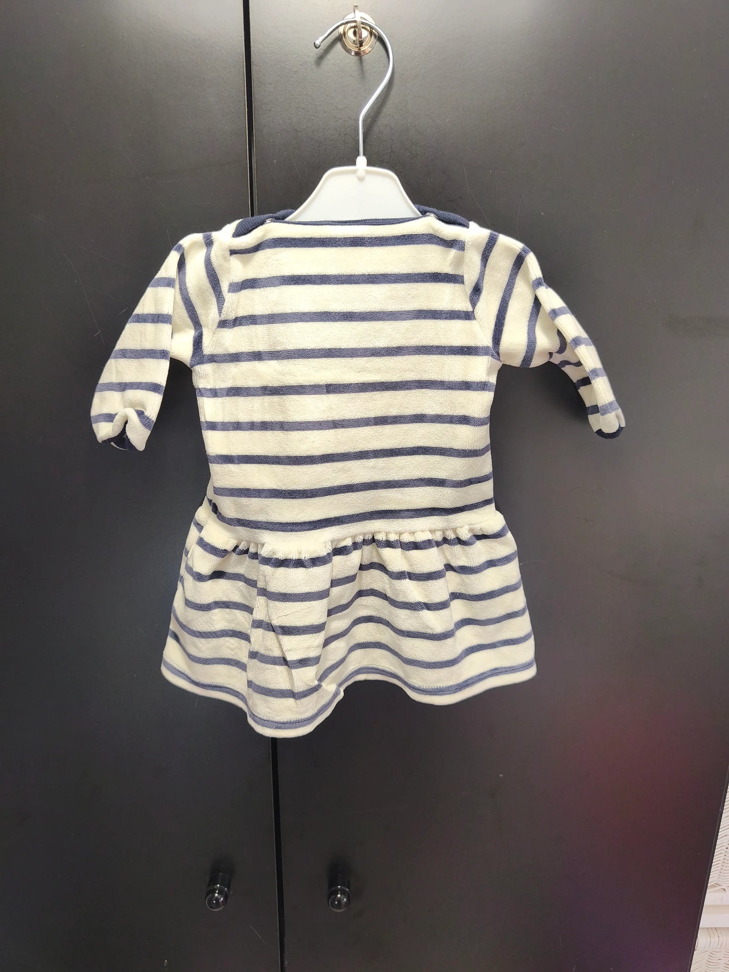 Robe Marinière Velours – 3 mois ref 607