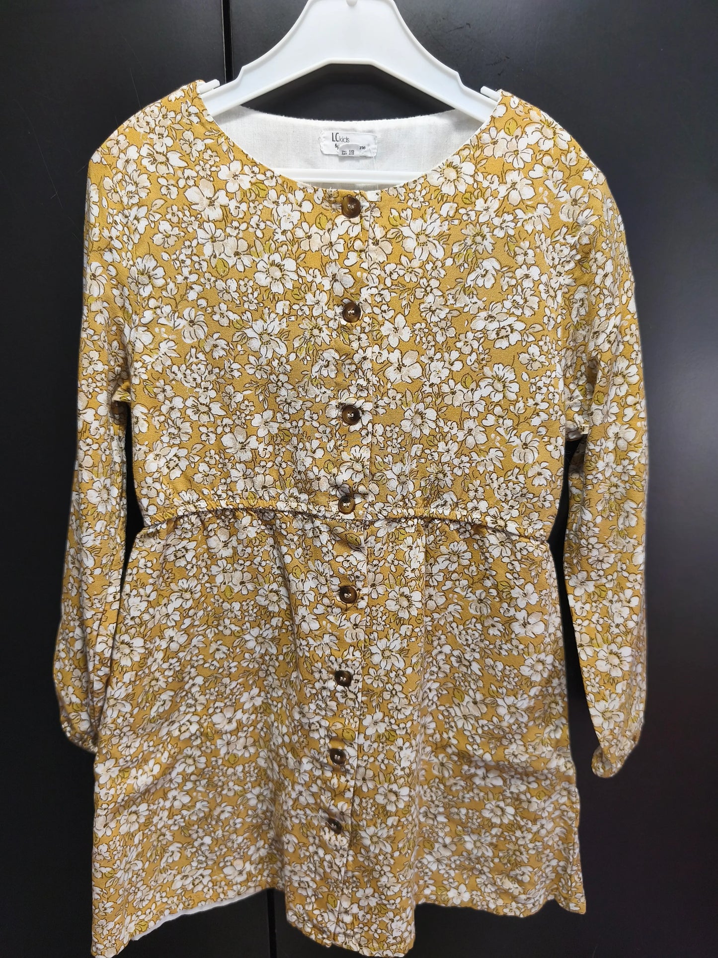 Robe Moutarde – 6 Ans ref 528