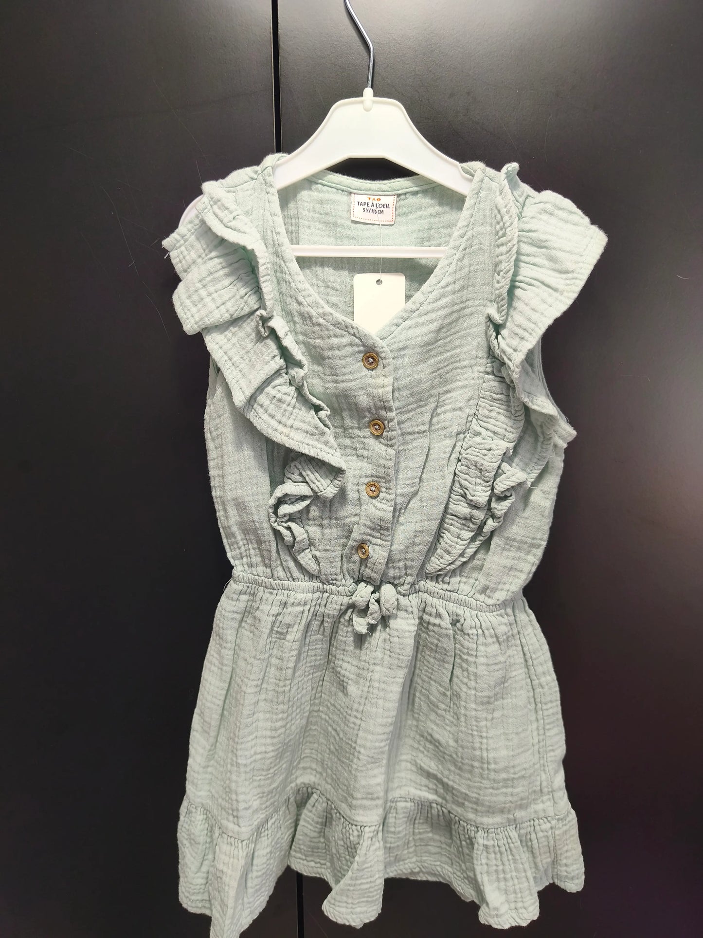 Robe Vert d’Eau – 5 Ans ref 550