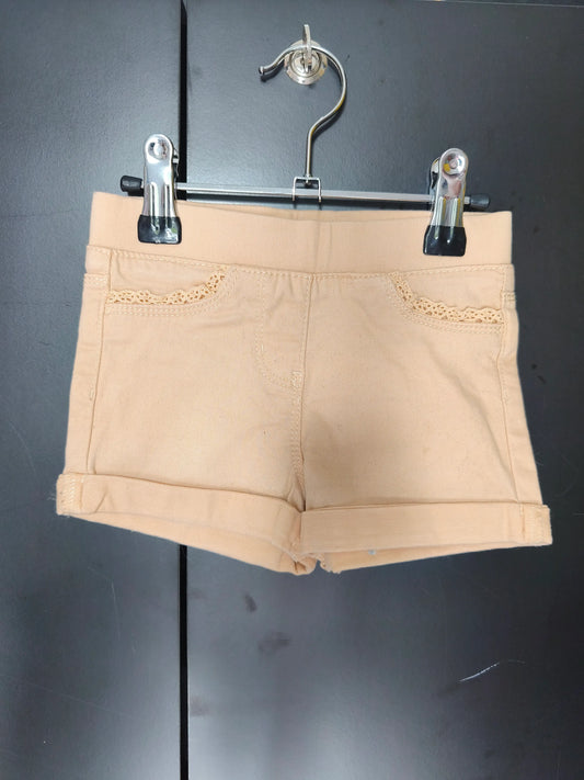 Short corail court avec dentelle – Verbaudet 24 mois ref 430