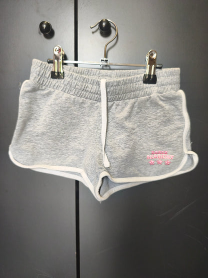 Short gris Dance Academy Énergetics 6 ans, cordon de serrage ajustable ref 99