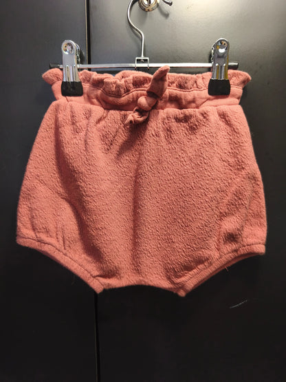 Short vieux rose en gaze de coton – Kiabi 18 mois ref 345