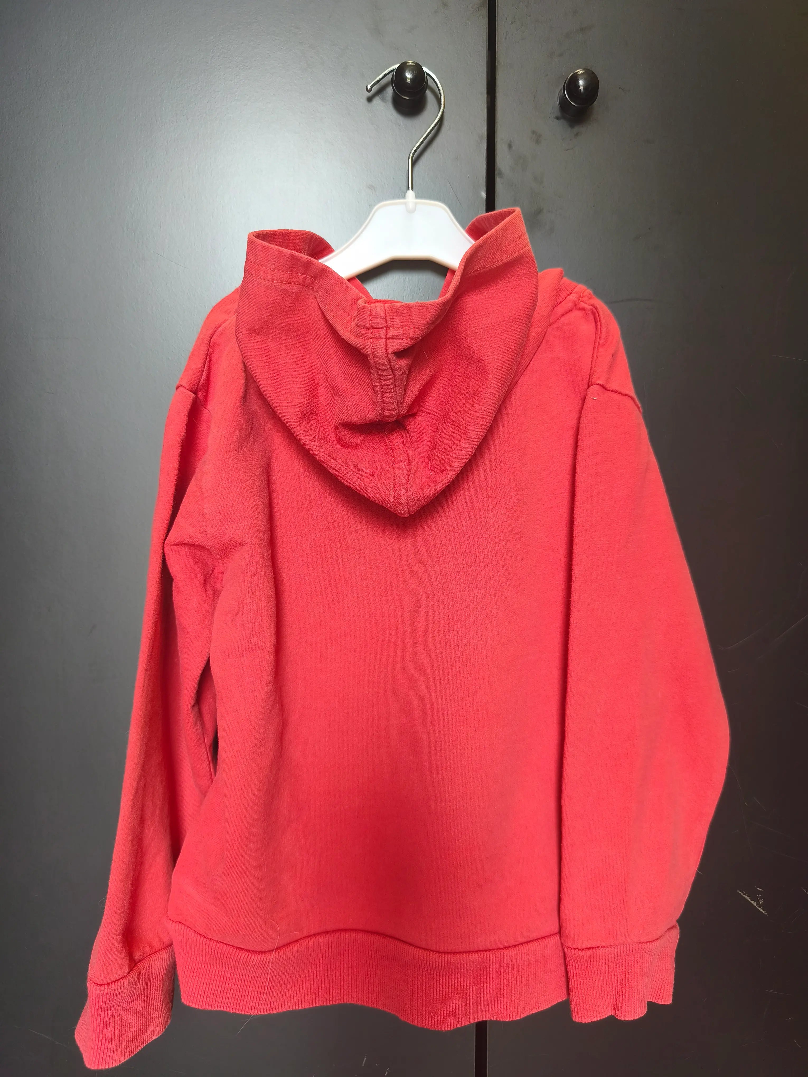 Pull Marvel 4-5 ans - Rouge manches longues à capuche Spider-Man