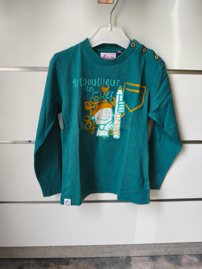 T-shirt “Gribouilleur en Chef” 6 ans ref 664