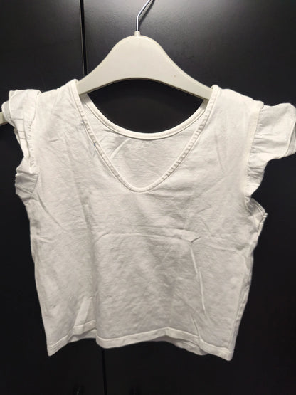 T-shirt Blanc “Love” – 6 Ans ref 531