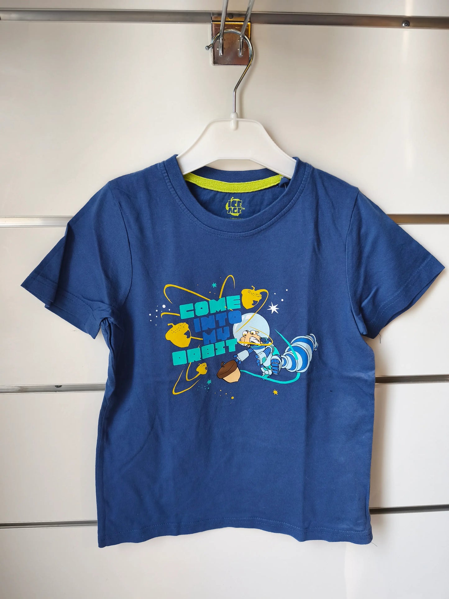 T-shirt Bleu Écureuil - 4 ans ref 517