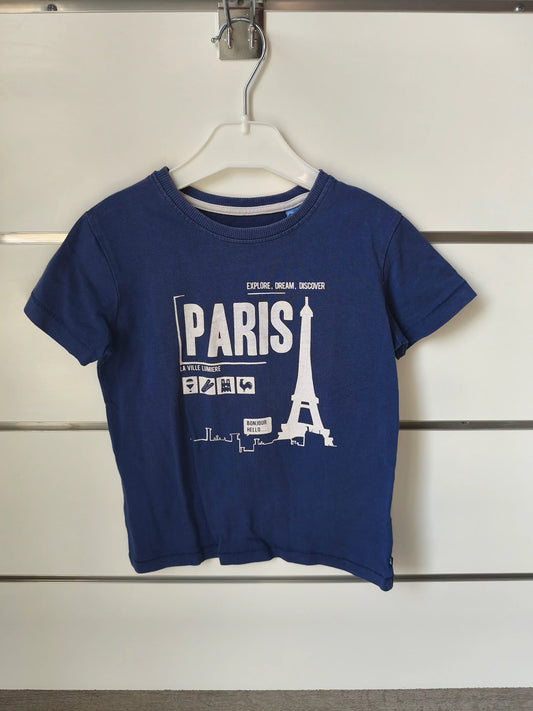 T-shirt Bleu Paris - 5 ans ref 471