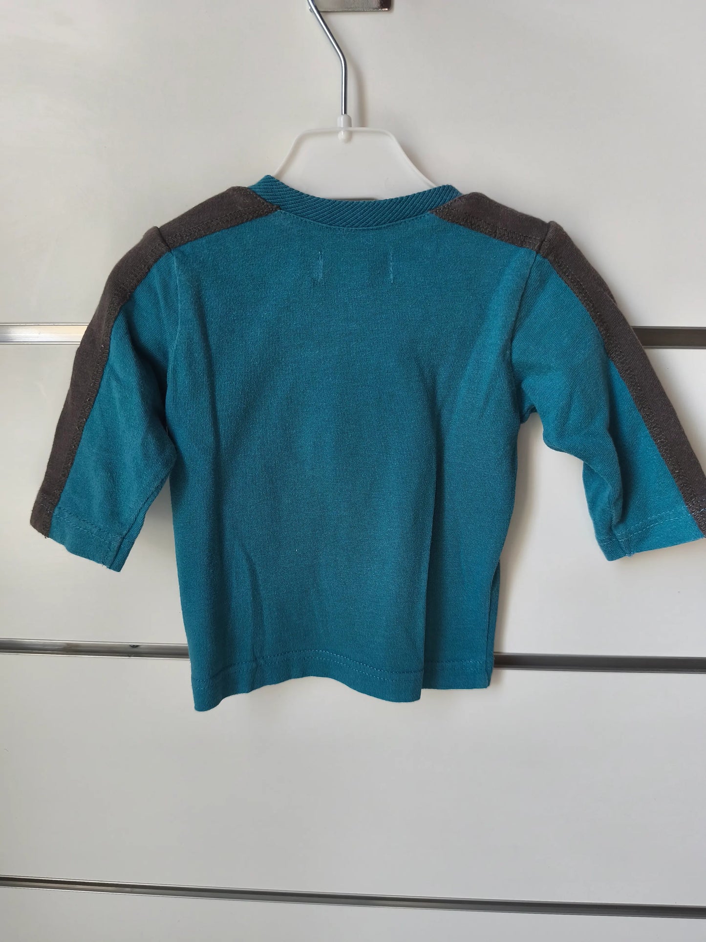 T-shirt Bleu & Gris - 3 mois ref 441