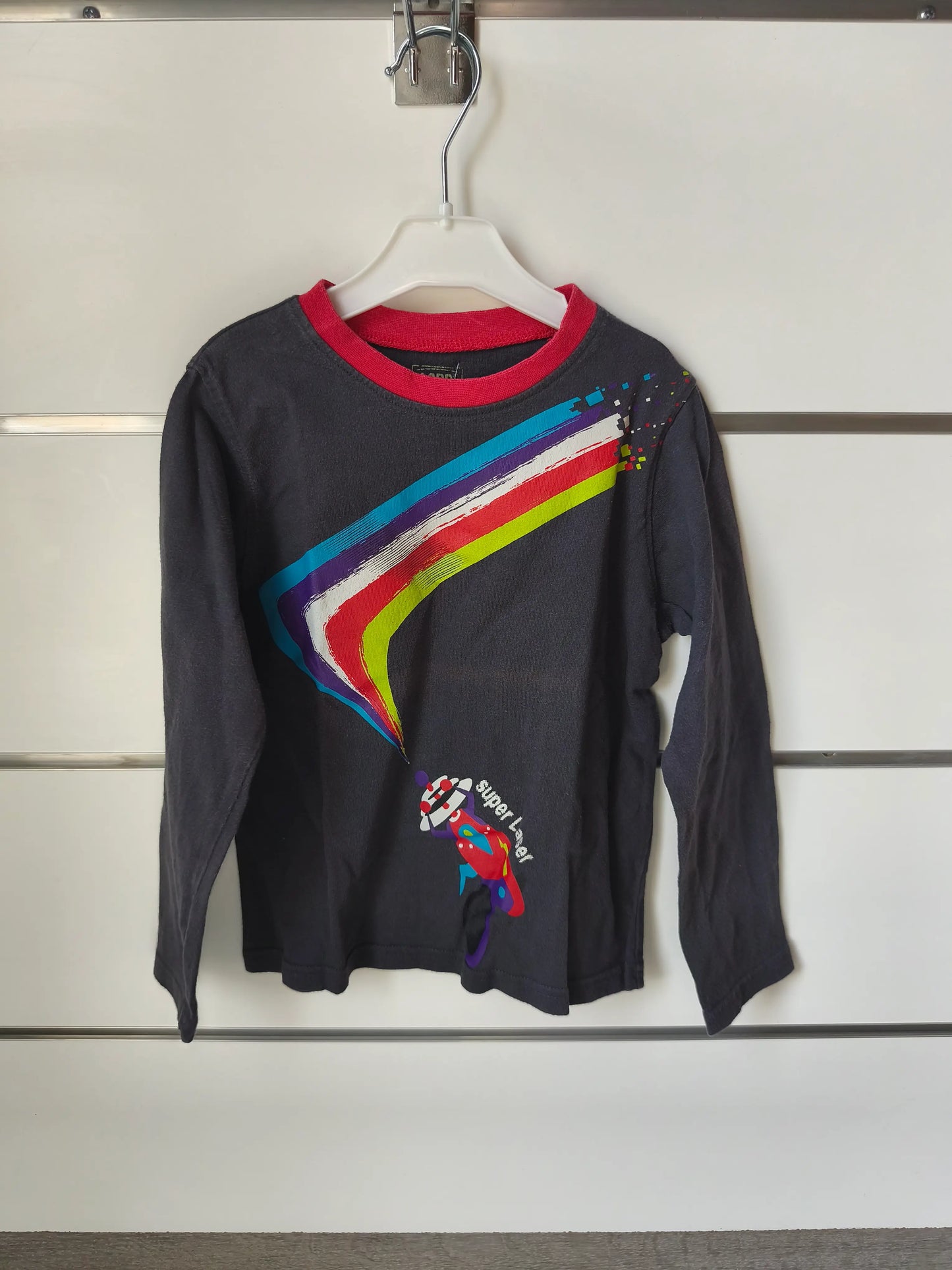 T-shirt Gris Arc-en-Ciel - 5 ans ref 476