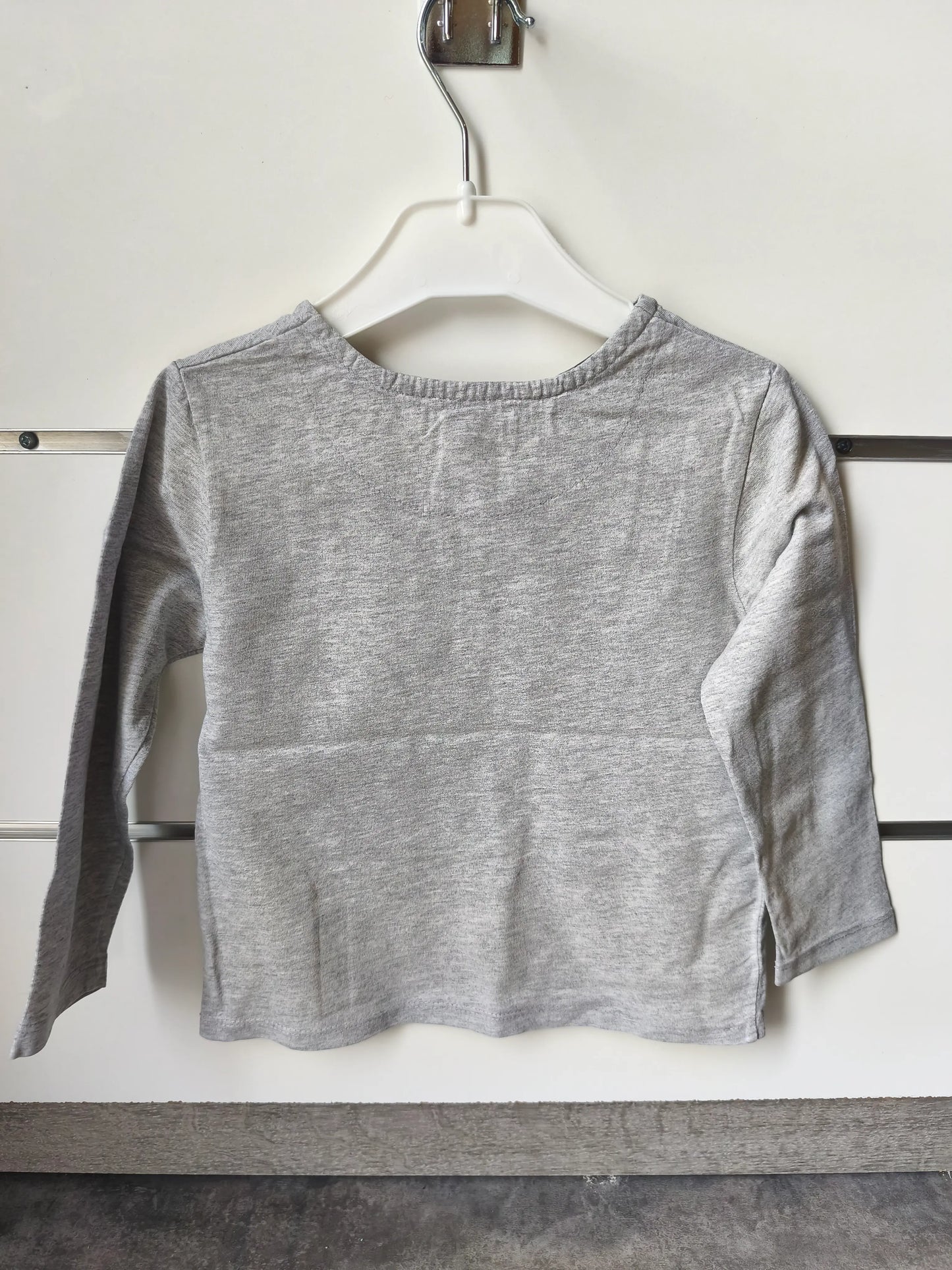 T-shirt Gris Uni 3 ans ref 633