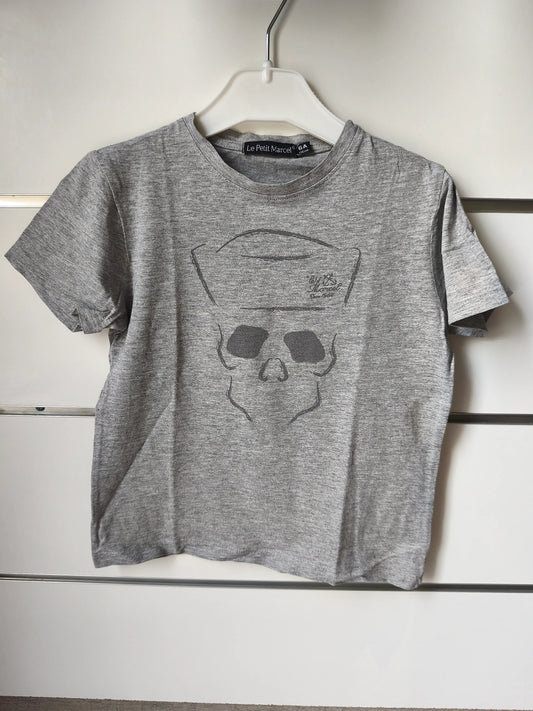 T-shirt Gris Pirate 6 ans ref 638