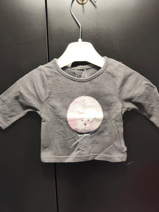 T-Shirt Hérisson “Love Nature” – 1 mois ref 611