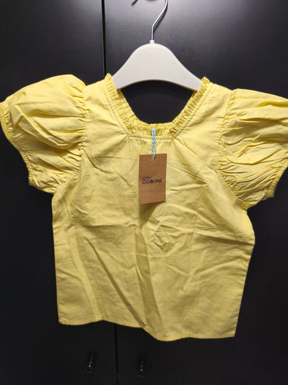 T-shirt Jaune Soleil – 6 Ans ref 530