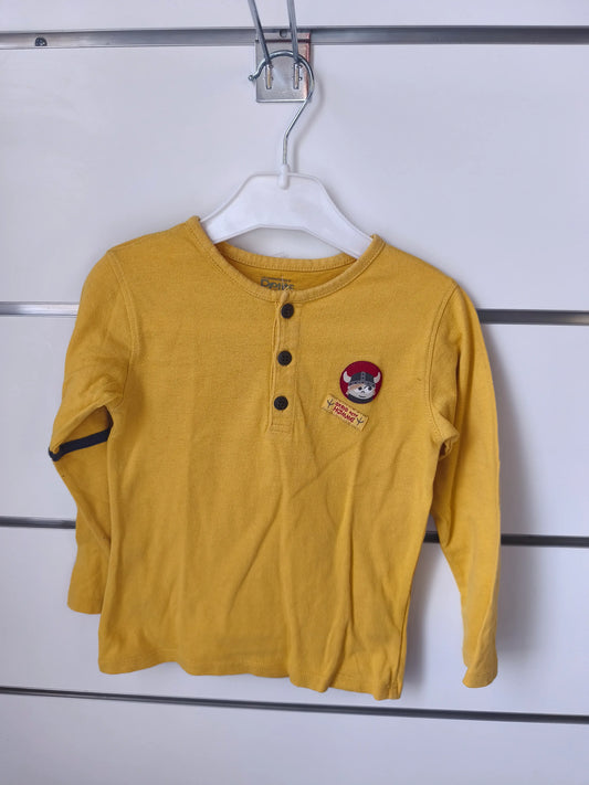 T-shirt Jaune Viking - 4 ans ref 500