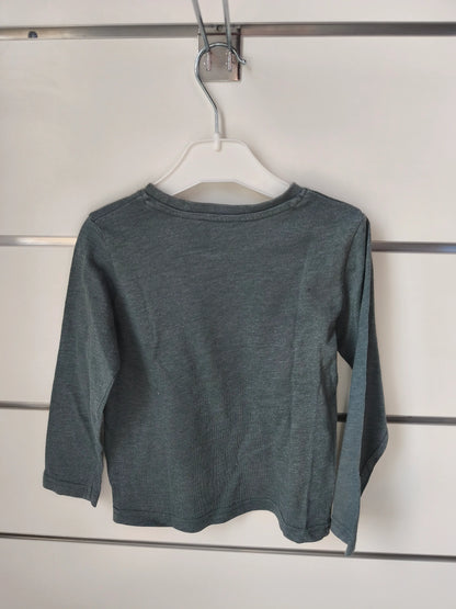 T-shirt Vert Indien - 4 ans ref 502